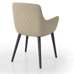 Sedia con Braccioli Littlesofy in Similpelle Beige