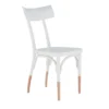 Sedia Czech White di Hermann Czech