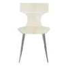 Sedia di design in pelle di capra