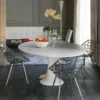 Sedia Miss Lacy Traforata in Acciaio Inossidabile Argento di Philippe Starck
