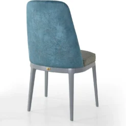 Sedia Xara Alta Schienale Azzurro Chiaro