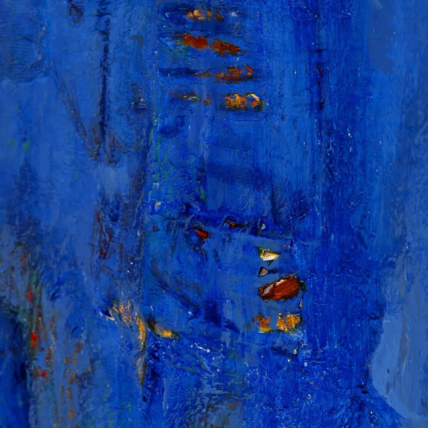 Sentiero Celeste Pittura astratta di Giuseppe Caiafa