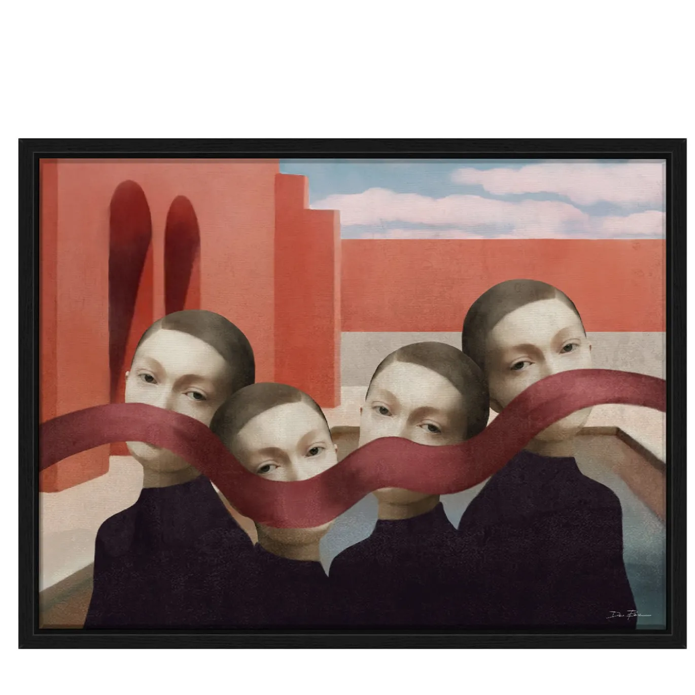 Sentimento muto Pittura digitale