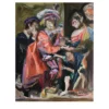 Senza titolo con La buona ventura Pittura ad olio