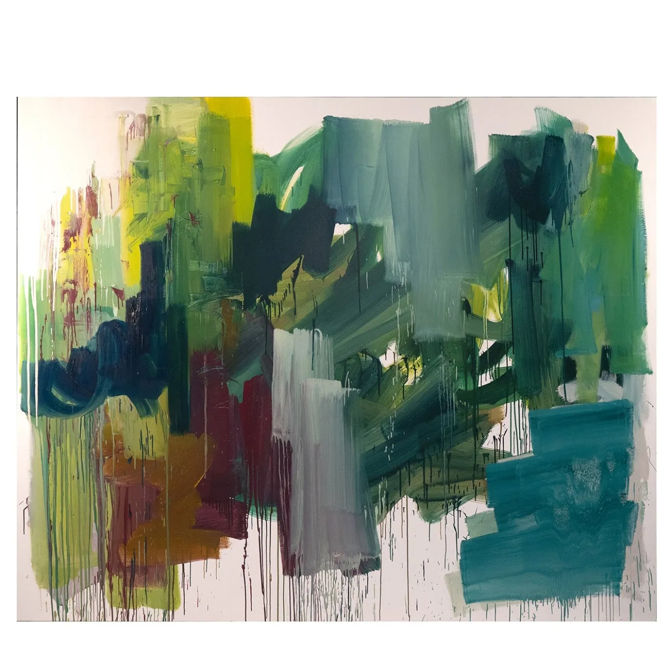 Senza titolo - Superficie 4.0 Pittura a tecnica mista policroma