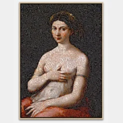 Serie di stampe La Fornarina Puzzling Renaissance 2022