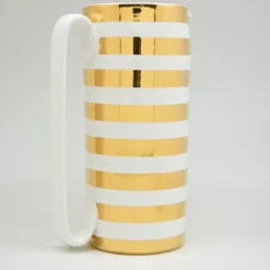 Serlio Gondoliere Oro 24K e Caraffa Bianca