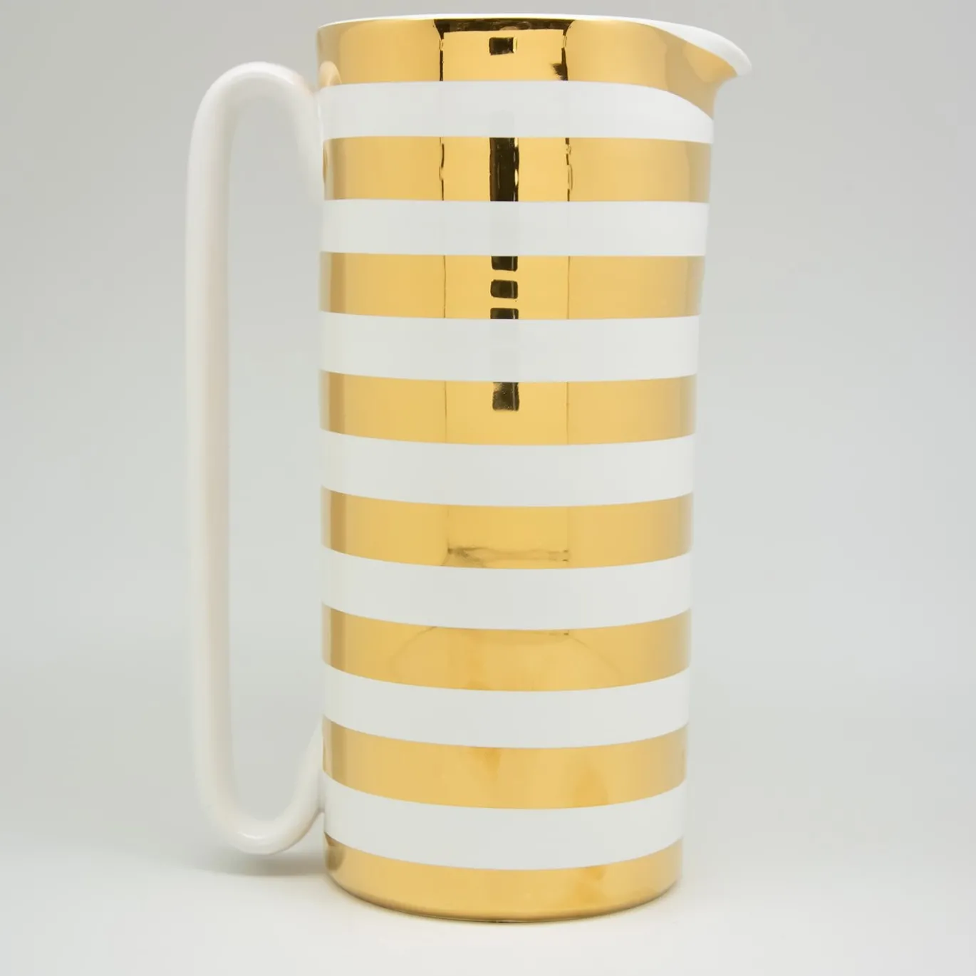 Serlio Gondoliere Oro 24K e Caraffa Bianca
