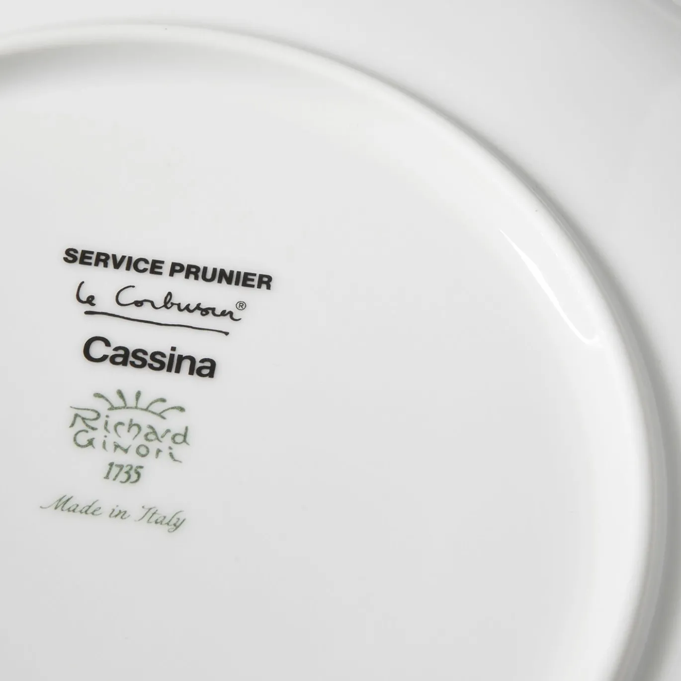 Service Prunier di Le Corbusier - Set di 2 piatti da minestra