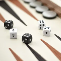 Set Backgammon in pelle