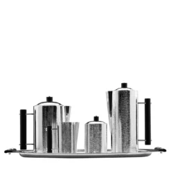 Set completo per tè e caffè da 5 pezzi Ebony