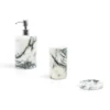 Set da bagno in marmo Paonazzo