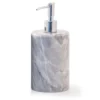 Set da bagno 3 pezzi in marmo grigio