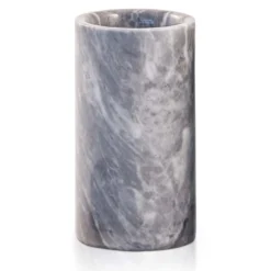 Set da bagno 3 pezzi in marmo grigio