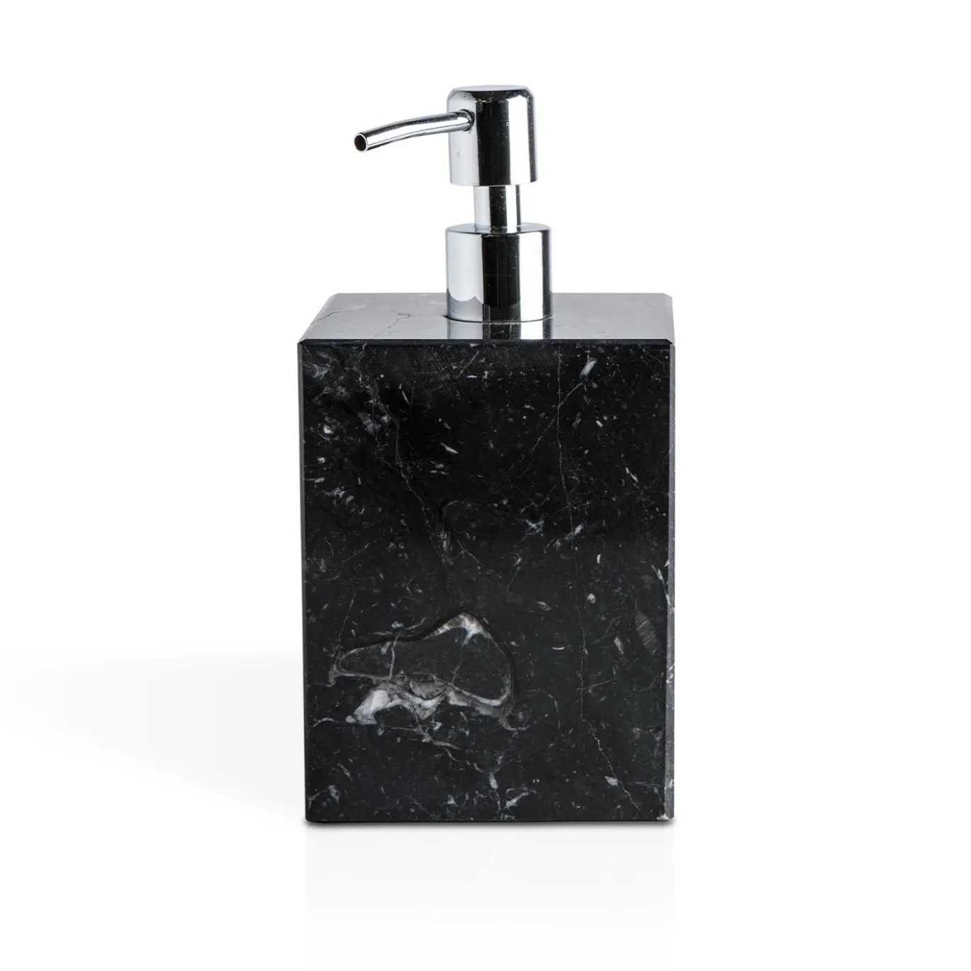 Set da bagno 4 pezzi in marmo nero