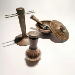 Set da Barba in Rovere Black