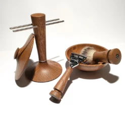 Set da Barba in Rovere Brown