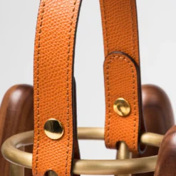 Set da Bowling in Pelle Arancione