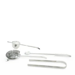 Set da cocktail 4 pezzi in argento
