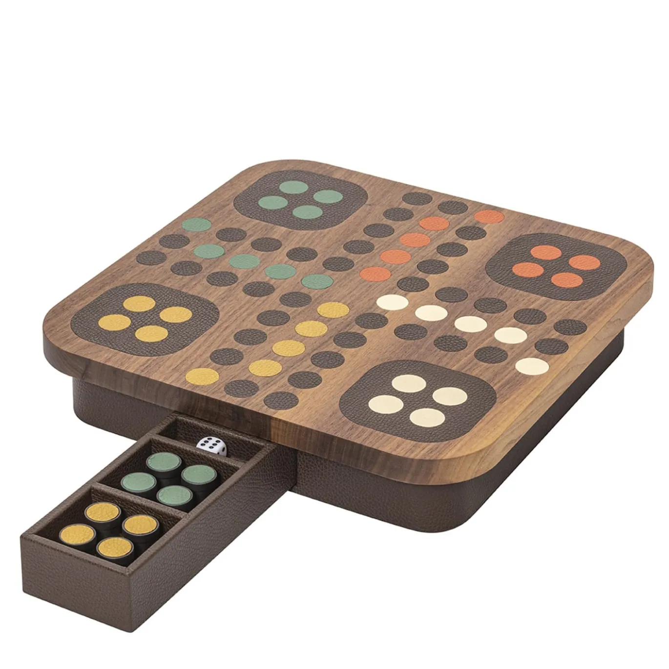 Set da gioco Ludo in legno Delos