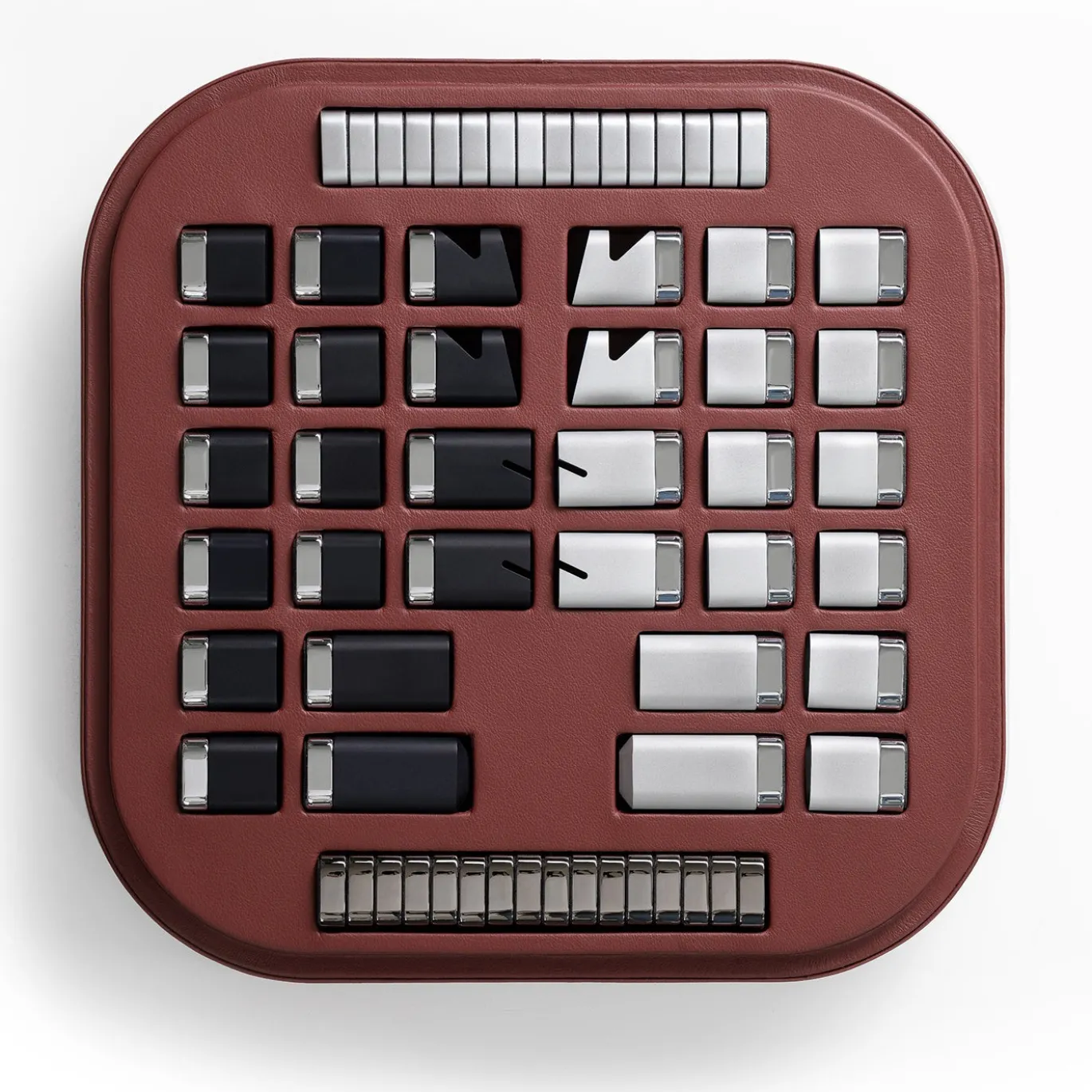 Set da Gioco per Scacchi e Dama in Pelle