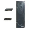 Set da 4 pezzi per sushi in marmo nero Marquina