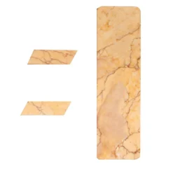 Set da 6 pezzi per sushi in marmo giallo