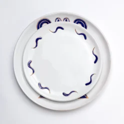 Set da pranzo Dame e Cavalieri Mariano in ceramica