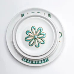 Set da pranzo Dame e Cavalieri Judike in ceramica