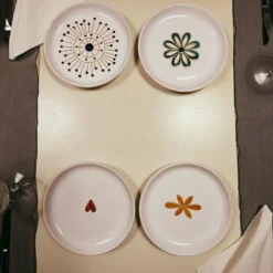 Set da pranzo Dame e Cavalieri Judike in ceramica
