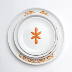 Set da pranzo Dame e Cavalieri Violante in ceramica