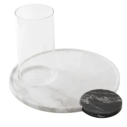 Set da salotto in marmo bianco #1