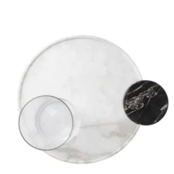 Set da salotto in marmo bianco #1