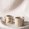 Set da 2 tazze Staines and Lines Glaze Hole
