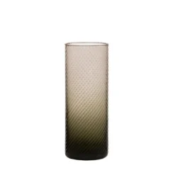 Set di 6 bicchieri alti Gritti Torsè grigio