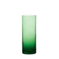 Set di 6 bicchieri alti Gritti Torsè Verde Empoli