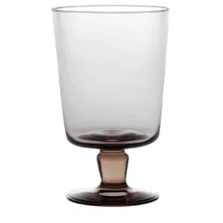 Set di 6 bicchieri a stelo Puro Cameo