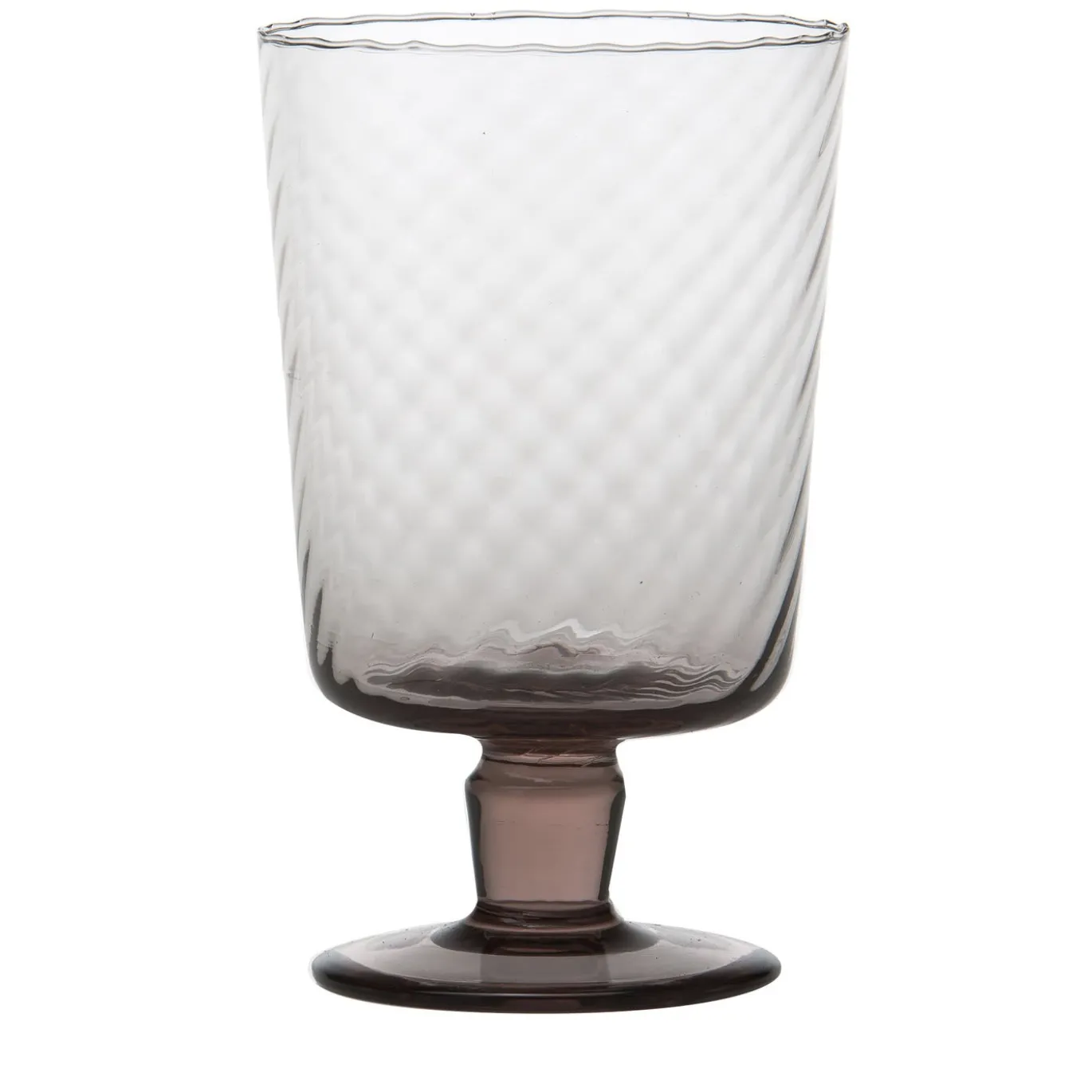 Set di 6 bicchieri a stelo Torsè Cameo