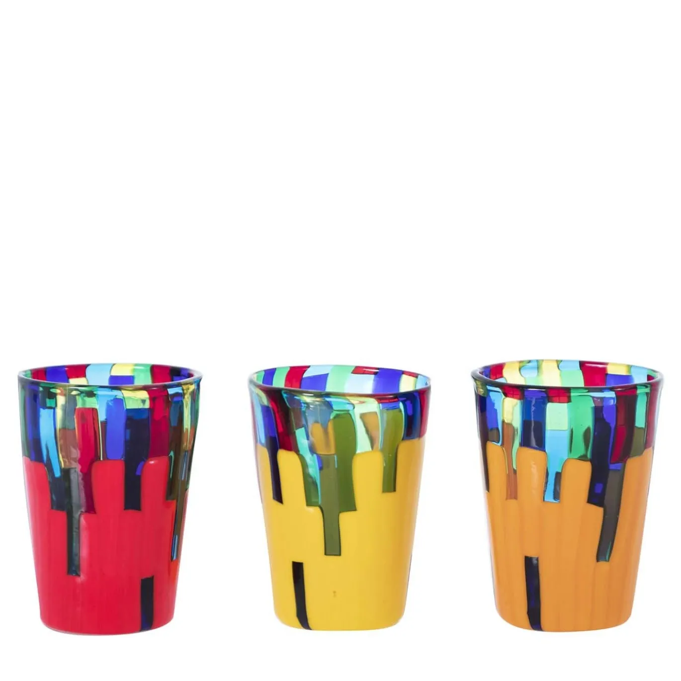 Set di 6 bicchieri Bloom di Angelo Ballarin
