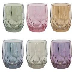 Set di 6 bicchieri da acqua Alkimia 05