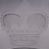Set di 6 bicchieri da acqua con corona