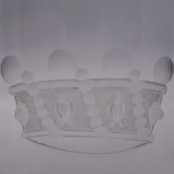 Set di 6 bicchieri da acqua con corona