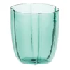 Set di 4 bicchieri da acqua con petali di tiglio