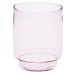 Set di 4 bicchieri da acqua Dolce Vita rosa