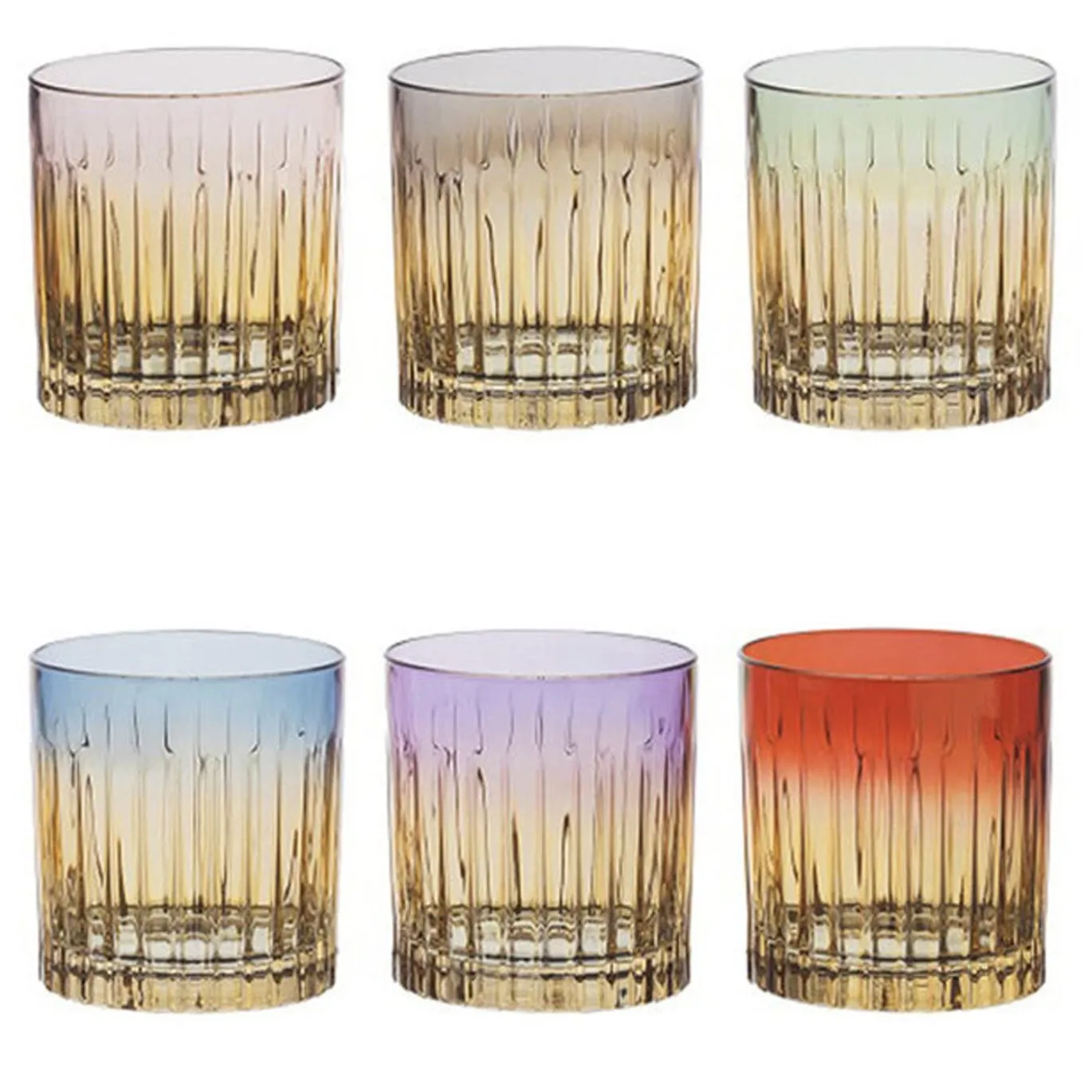 Set di 6 bicchieri da acqua Domina
