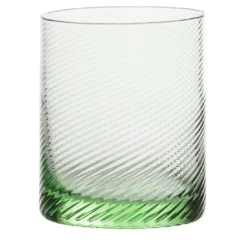 Set di 6 bicchieri da acqua Gritti Torsè Verde erba