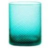 Set di 6 bicchieri da acqua Gritti Torsè Blu pavone