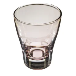 Set di 6 bicchieri da acqua viola con incisione a forma di gatto #2