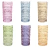Set di 6 bicchieri da bibita Diamante Polychrome
