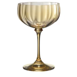Set di 6 Bicchieri da Champagne Riflesso Marroni